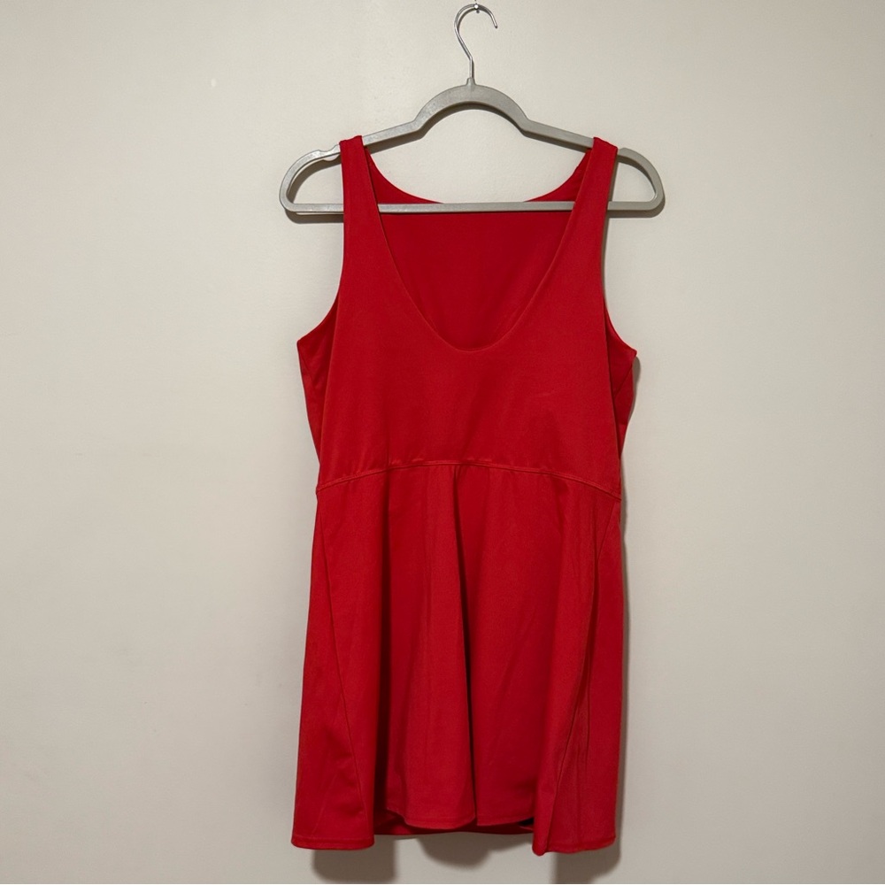 LIKE NEW Red High Neck All in Motion Activewear Dress - Picture 5 of 10